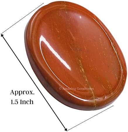 Green Jade Aventurine Worry Stone Crystals and Healing Stones - Worry Stones for Stress Relief Gifts - Piedra Crystal Fidget for Meditation - Unique Stocking Stuffers and Birthday Gifts for Women, Men