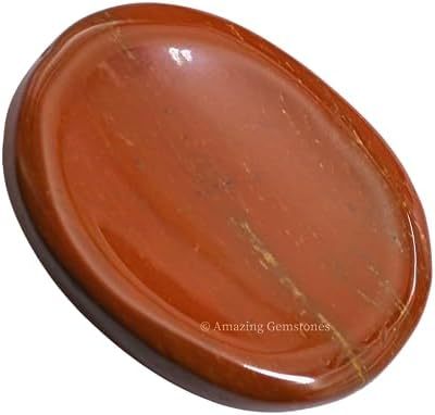 Green Jade Aventurine Worry Stone Crystals and Healing Stones - Worry Stones for Stress Relief Gifts - Piedra Crystal Fidget for Meditation - Unique Stocking Stuffers and Birthday Gifts for Women, Men