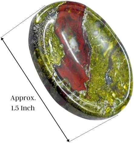 Green Jade Aventurine Worry Stone Crystals and Healing Stones - Worry Stones for Stress Relief Gifts - Piedra Crystal Fidget for Meditation - Unique Stocking Stuffers and Birthday Gifts for Women, Men