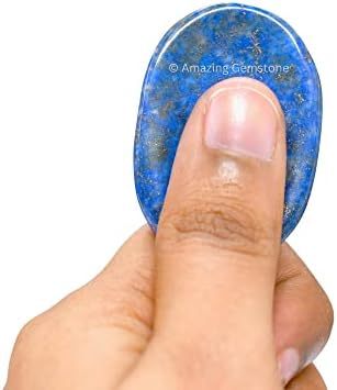 Green Jade Aventurine Worry Stone Crystals and Healing Stones - Worry Stones for Stress Relief Gifts - Piedra Crystal Fidget for Meditation - Unique Stocking Stuffers and Birthday Gifts for Women, Men