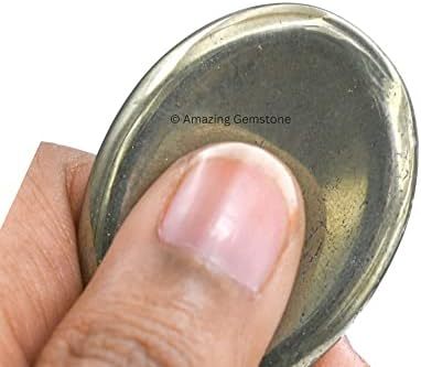 Green Jade Aventurine Worry Stone Crystals and Healing Stones - Worry Stones for Stress Relief Gifts - Piedra Crystal Fidget for Meditation - Unique Stocking Stuffers and Birthday Gifts for Women, Men