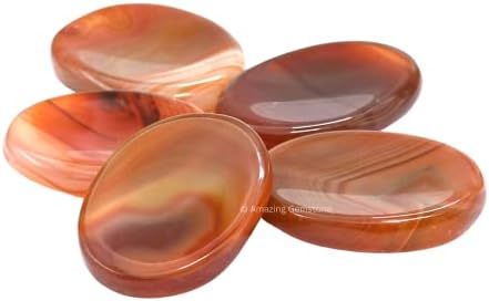 Green Jade Aventurine Worry Stone Crystals and Healing Stones - Worry Stones for Stress Relief Gifts - Piedra Crystal Fidget for Meditation - Unique Stocking Stuffers and Birthday Gifts for Women, Men