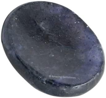 Green Jade Aventurine Worry Stone Crystals and Healing Stones - Worry Stones for Stress Relief Gifts - Piedra Crystal Fidget for Meditation - Unique Stocking Stuffers and Birthday Gifts for Women, Men