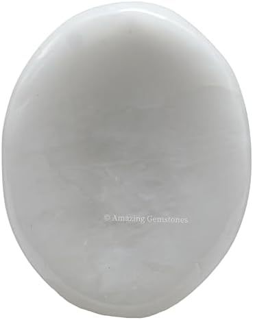 Green Jade Aventurine Worry Stone Crystals and Healing Stones - Worry Stones for Stress Relief Gifts - Piedra Crystal Fidget for Meditation - Unique Stocking Stuffers and Birthday Gifts for Women, Men
