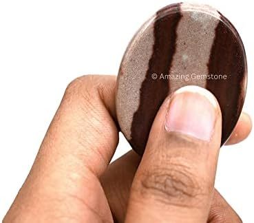 Green Jade Aventurine Worry Stone Crystals and Healing Stones - Worry Stones for Stress Relief Gifts - Piedra Crystal Fidget for Meditation - Unique Stocking Stuffers and Birthday Gifts for Women, Men
