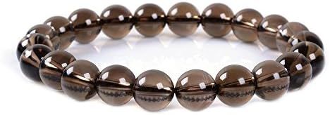 Justinstones Gem Semi Precious Gemstone 8mm Round Beads Stretch Bracelet 7 Inch Unisex