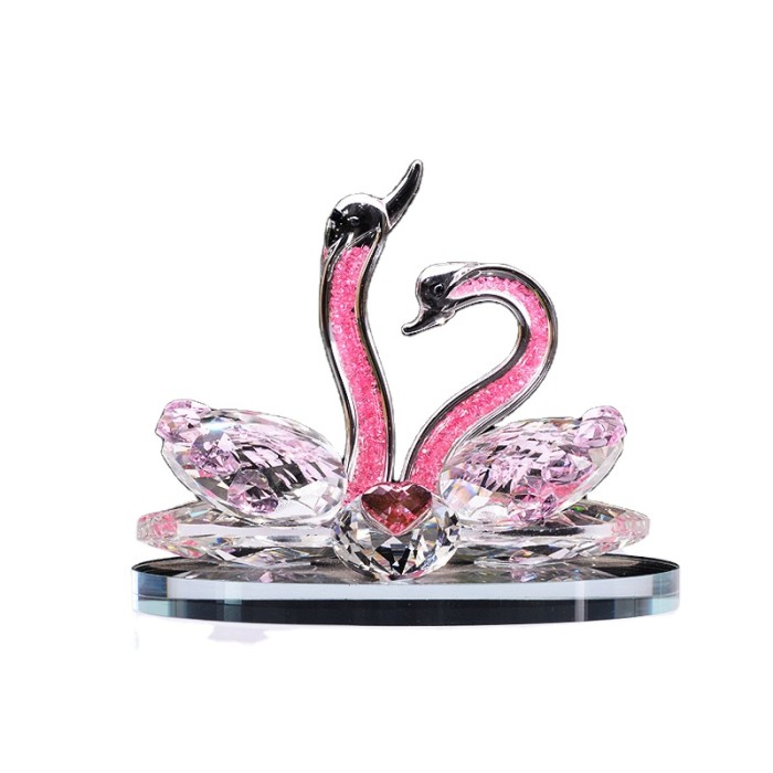 High-quality decorative crystal, diamond, swan jewelry, wedding party gifts, crystal handicrafts