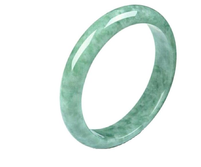 2.4in(60-61mm) natural Guizhou cui jade green bracelet Jade Stone Bangles for Women with box
