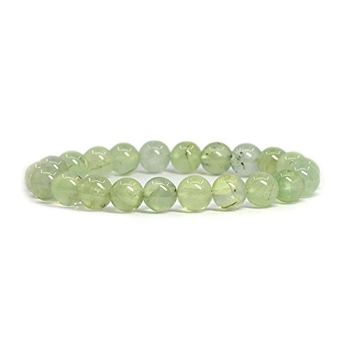Justinstones Gem Semi Precious Gemstone 8mm Round Beads Stretch Bracelet 7 Inch Unisex