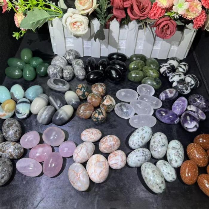 Wholesale crystal handicrafts, natural crystal Pram stone, rose quartz Pram stone, healing