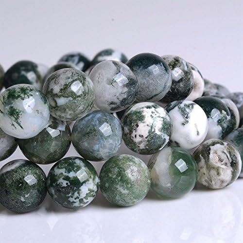 Justinstones Gem Semi Precious Gemstone 8mm Round Beads Stretch Bracelet 7 Inch Unisex