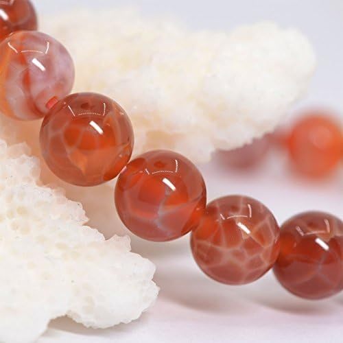 Justinstones Gem Semi Precious Gemstone 8mm Round Beads Stretch Bracelet 7 Inch Unisex