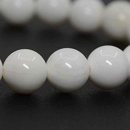 Justinstones Gem Semi Precious Gemstone 8mm Round Beads Stretch Bracelet 7 Inch Unisex