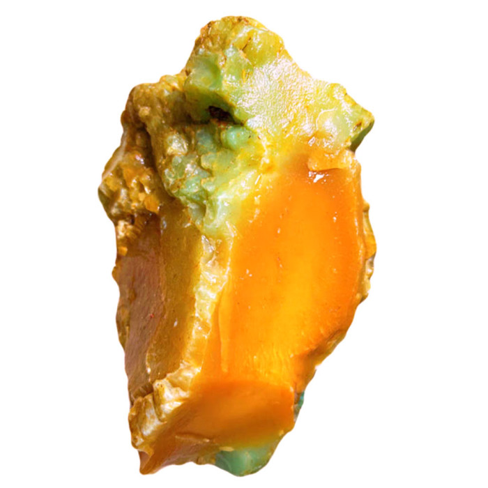Wholesale of high-quality Burmese yellow dragon jade raw stone and crystal stone, high-quality rough imported yellow jade