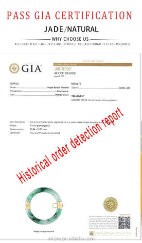 Wholesale of Grade a certified Burmese jade garland, jade pendants and jade handicrafts from the factory
