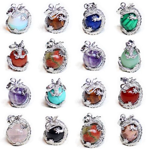 Hot-selling cheap Celtic natural gemstone jade Dragon Ball Z pendant