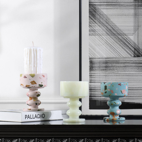 Modern agate jade cup, polished natural stone aromatherapy cup, villa health care decoration gift, graphic design