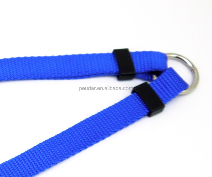 Easy-to-use double nylon webbing coupler dog skin strap pet supplies for two dogs