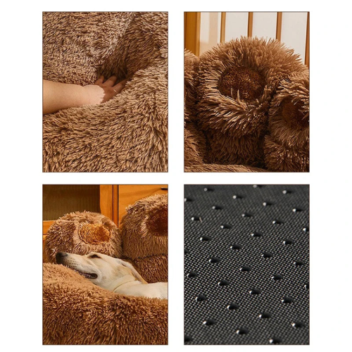Pet dog sofa bed, puppy warm accessories, large dog mattress, pet dog bed, washable plush medium basket, puppy and cat products
