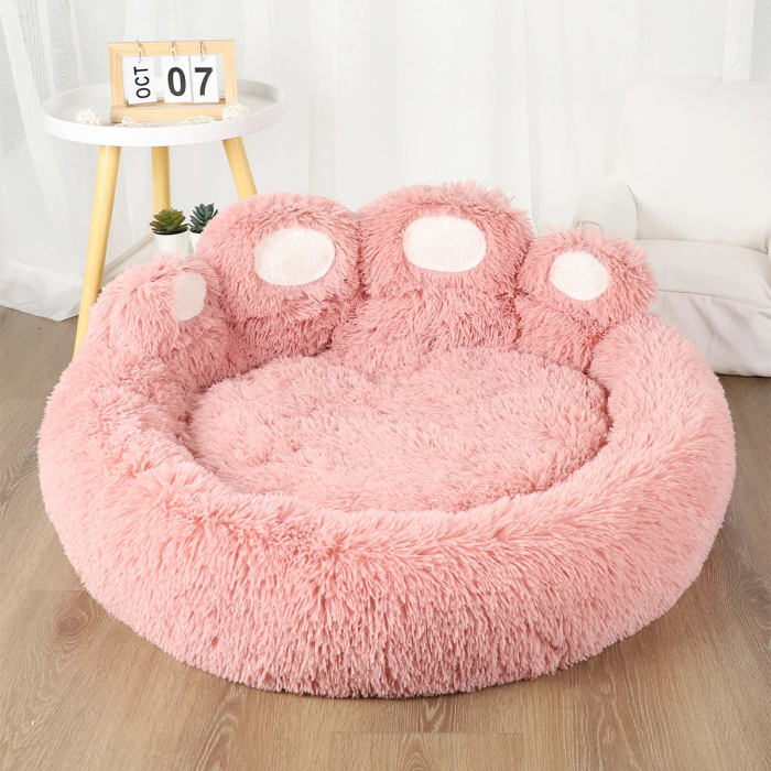 Pet dog sofa bed, puppy warm accessories, large dog mattress, pet dog bed, washable plush medium basket, puppy and cat products