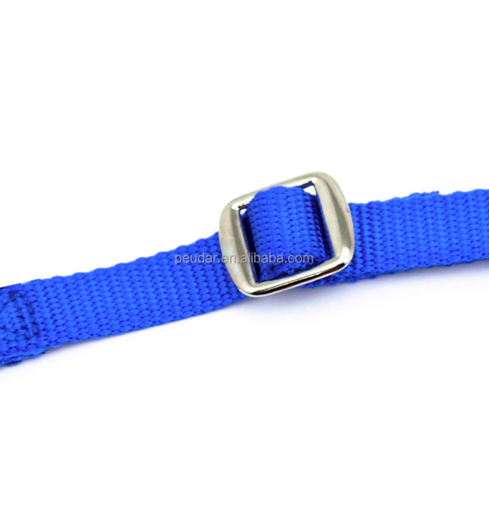 Easy-to-use double nylon webbing coupler dog skin strap pet supplies for two dogs