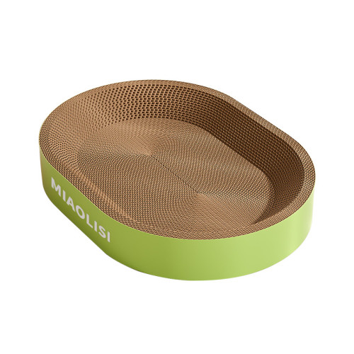 The most fashionable pet paw toys, round recyclable cat scratchers, corrugated paper, wear-resistant scratchers, pet products