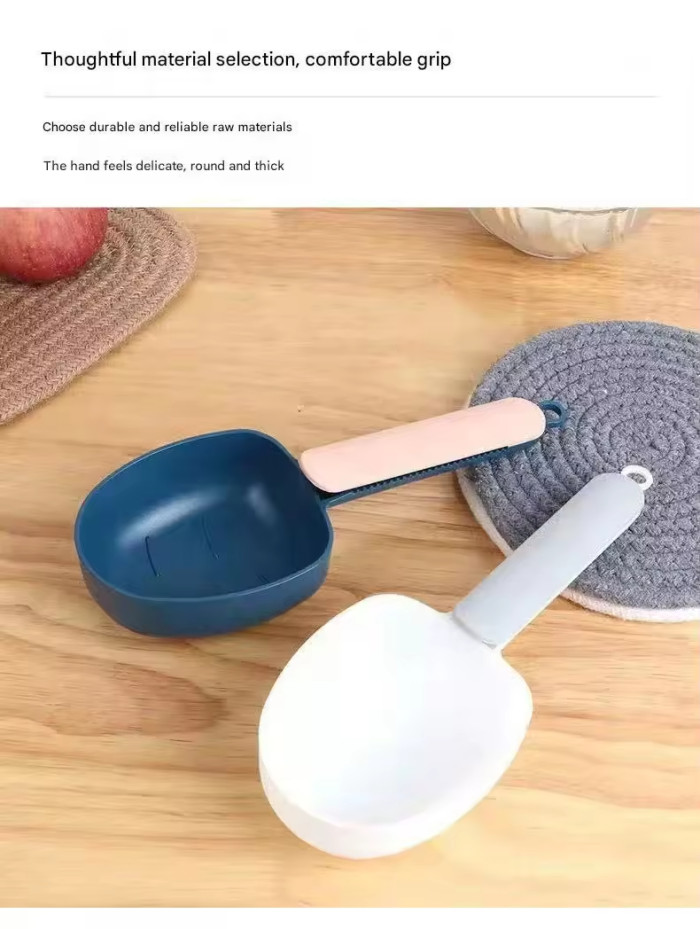 Hot-selling pet supplies, thickened Abs pet dog and cat food spoons, pet food measuring spoons
