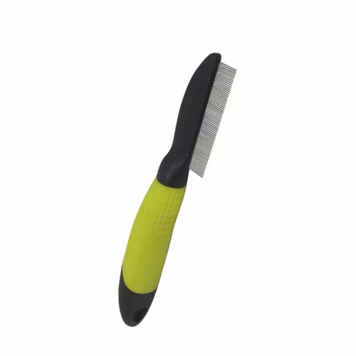 High-quality and comfortable grip plastic pet combs, used as brush tools and pet supplies for dogs and cats to remove fleas and lice