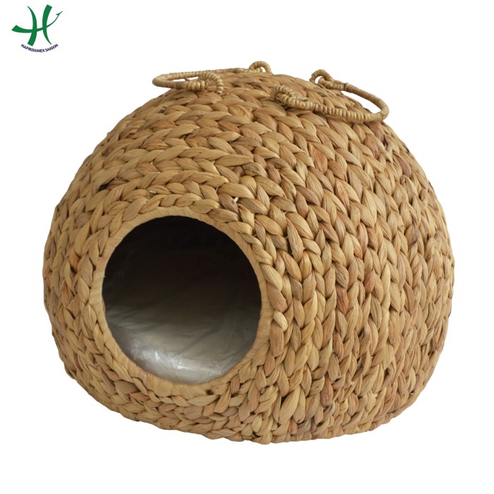 Cat house wooden bed with cat pads, made of eco-friendly materials pet house pet supplies
