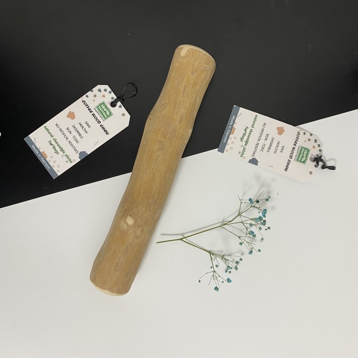 100% natural wood pet supplies, chewing toys, coffee tree head chewing stick dog, coffee tree bone chewing stick dog care