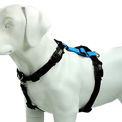 Customizable neoprene dog harness reversible and adjustable design pet products, with colorful decoration for brand-new dogs