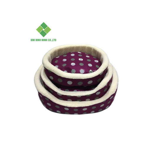 XL Luxury cat and Dog Pet Bed, eco-friendly custom Vietnamese washable, detachable, soft, warm and comfortable, animal print sleep pet product