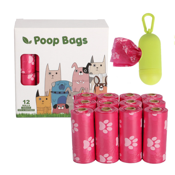 Puppy poop bag dispenser, personalized garbage poop bag, dog poop pet supply, dog pet waste poop bag