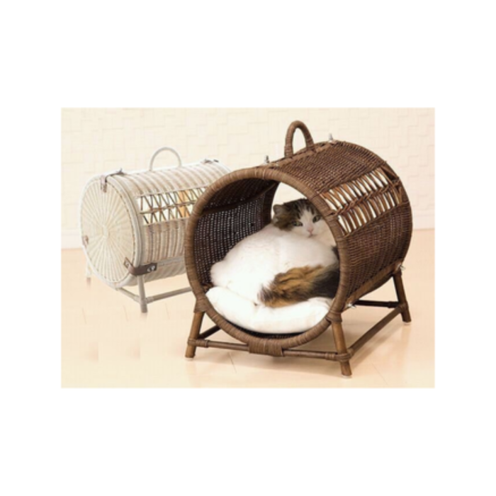 Cute and low-priced rattan pet house, windproof hand-woven dog home, 99 gold data home pet supply, large-sized various pets