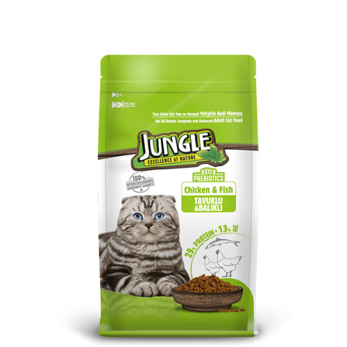 Jungle adult sterilized cat food salmon 500g overweight and sterilized cat Pelagos pet supplies