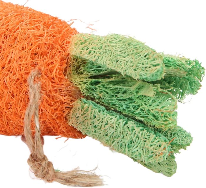 New handcrafted products from Vietnam at low prices, such as loofah rabbit, chewing teeth and teeth grinding toys, and pet supplies