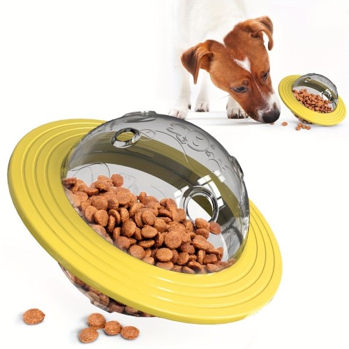Best-selling dog and cat treatment balls, chewable teeth cleaning interactive flying saucer toys, training and self-entertainment pet supplies