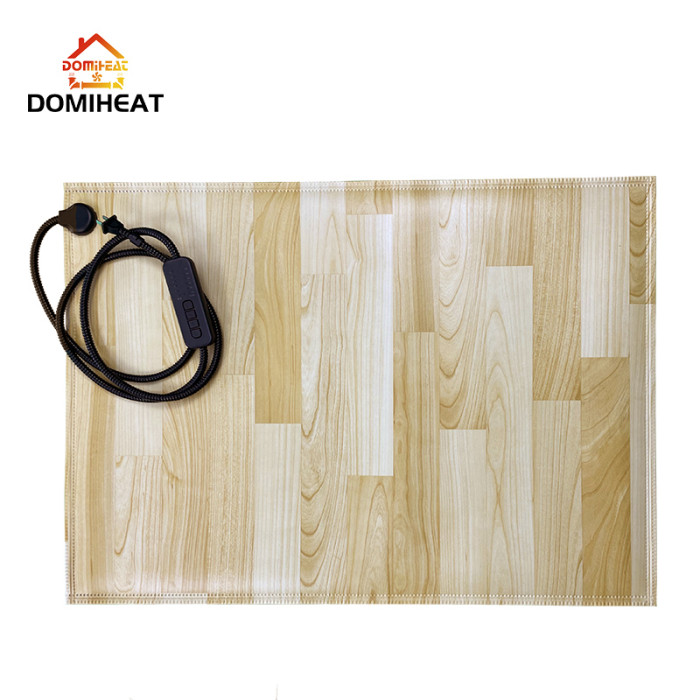 Durable and comfortable house heater, animal bed heater, heating floor mat supply for pregnant women, newborn pets, soft leather 150 * 100 cm