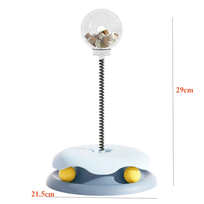 Cat education, slow feeding, toy balls, cat preview sticks, cat turntables, spring water leakage, food balls, pet supplies