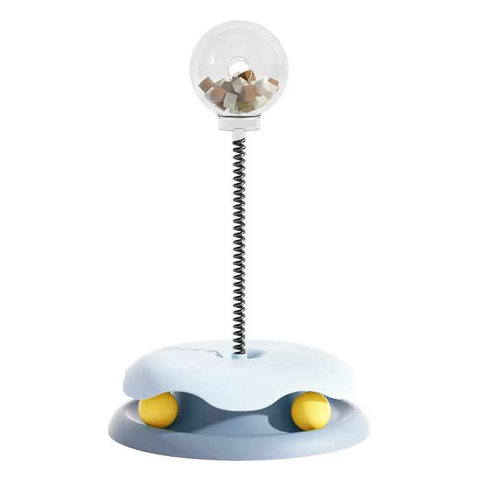 Cat education, slow feeding, toy balls, cat preview sticks, cat turntables, spring water leakage, food balls, pet supplies