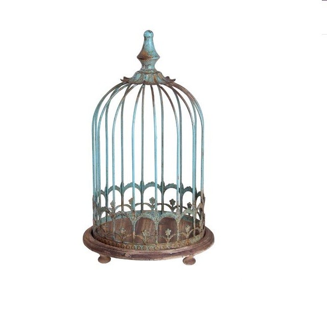 Wholesale birdcages, steel wire, parrot pet supplies, metal pet breeding cages, house nests, large round birdcages