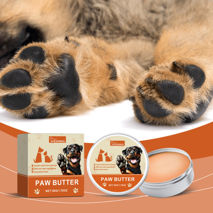 Yegbong Foot Care Wax repairs dry PAWS, moisturizes and gently comforts pet products