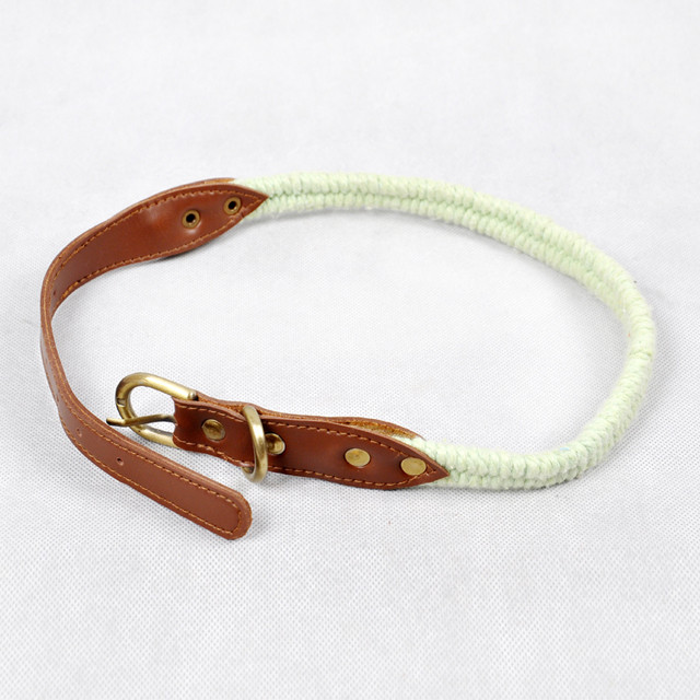 Dog accessories, pet supplies, handmade collars, pet accessories, clothing and accessories, Macrame