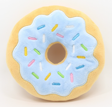 Professional dog plush toys, donuts, pet plush toys, eco-friendly pet toys wholesale, and pet supplies supplier