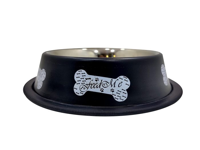 American-style stainless steel dog and cat bowls, used for storing water and food, are a must-have for good-looking and cool cats