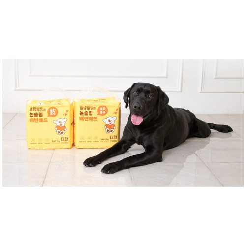 Wholesale dog products Blanc Blanc anti-slip dog training pads, large pet supplies, safe ingredient thick cloth