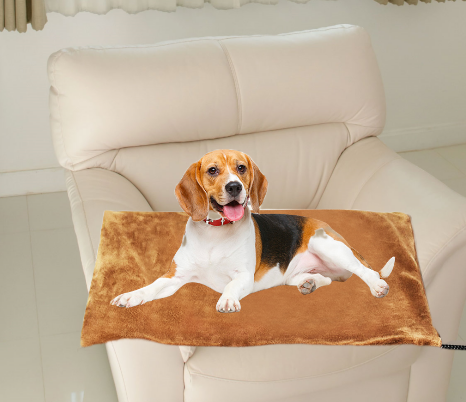 Durable and comfortable house heater, animal bed heater, heating floor mat supply for pregnant women, newborn pets, soft leather 150 * 100 cm