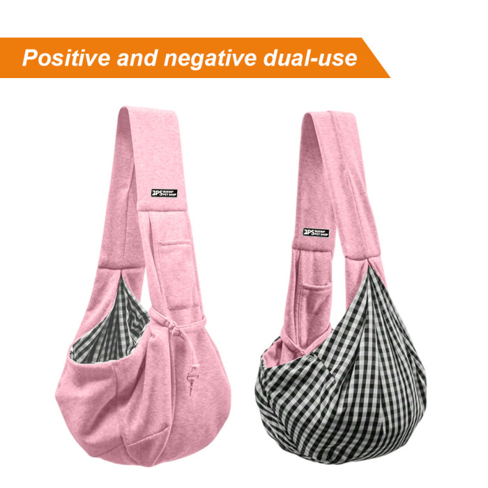 Hot-selling wholesale of cheap pet supplies, easy-to-pack pet bags, thickened shoulder adjustable dog backpacks, and pet harnesses
