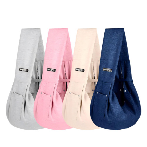 Hot-selling wholesale of cheap pet supplies, easy-to-pack pet bags, thickened shoulder adjustable dog backpacks, and pet harnesses