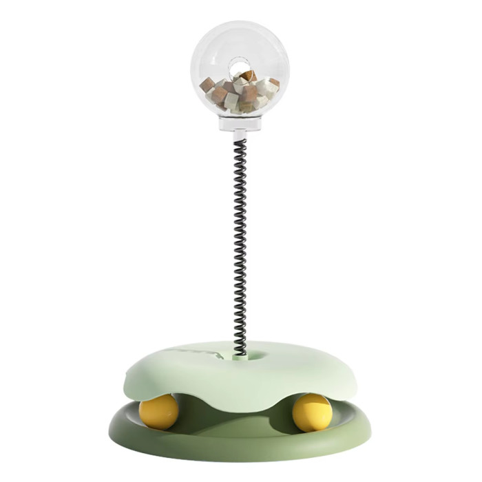 Cat education, slow feeding, toy balls, cat preview sticks, cat turntables, spring water leakage, food balls, pet supplies